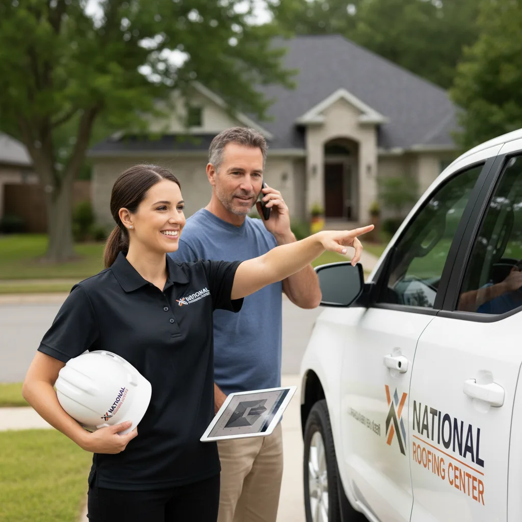 National Roofing Center customer support in Marble